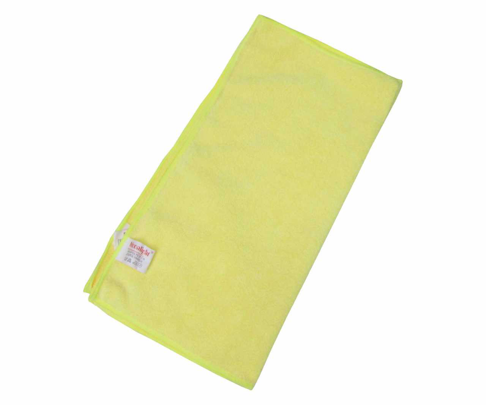 Microfiber Towel 45x45cm Yellow  55104Y - Pack of 12 PCS