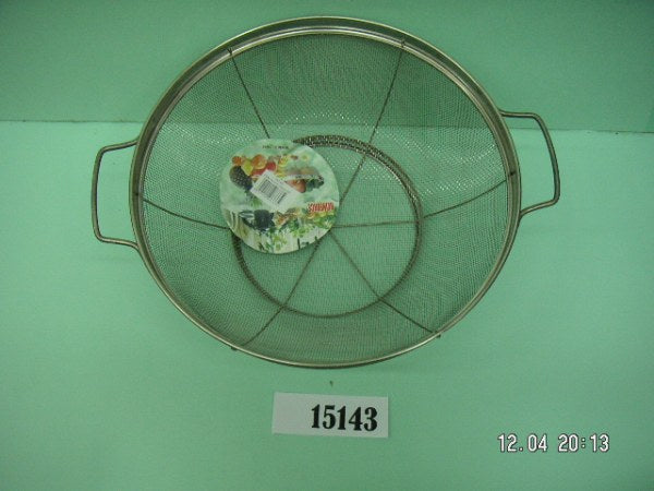 Steel Strainer Extra Deep Wire Mesh 27 Cm  15143