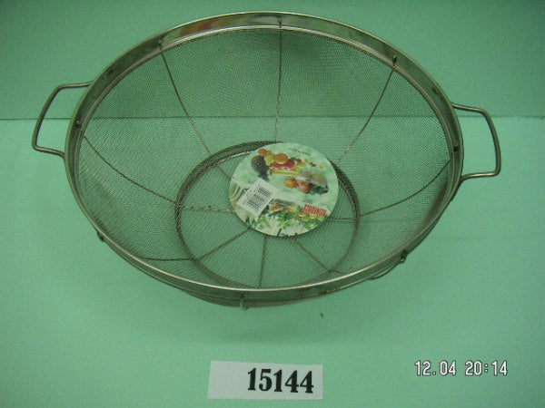 Steel Strainer Extra Deep Wire Mesh 30cm  15144