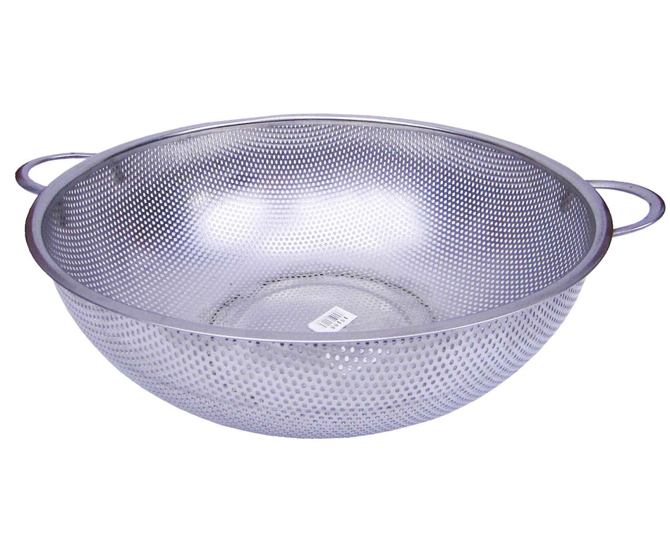 Steel Strainer 2 Ear Punched Hole 31.5 Cm  15155