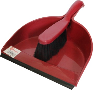 Dustpan Set With Rubber Strip  50567