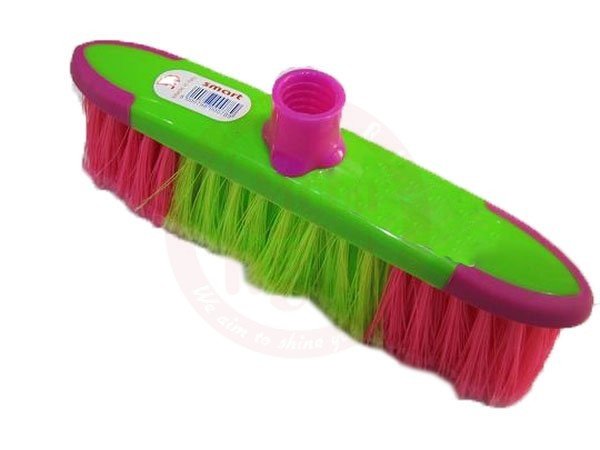 Broom Soft Italy Smartwith Wooden Stick  16089