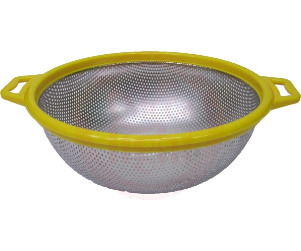 Steel Strainer (colander) Plasstic Rim 27cm  15043