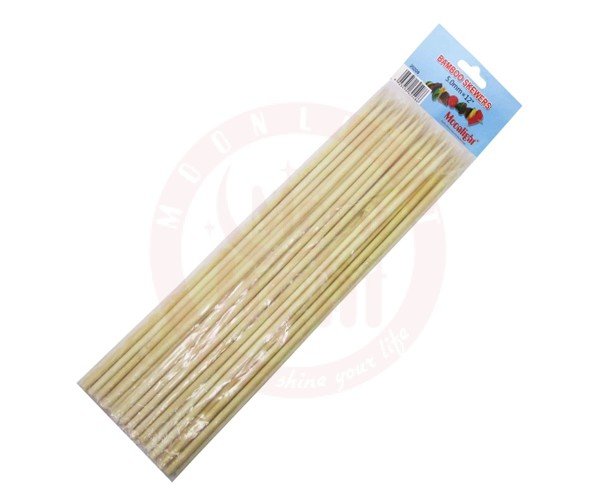 Wooden Skewers 10" 5mm  20207