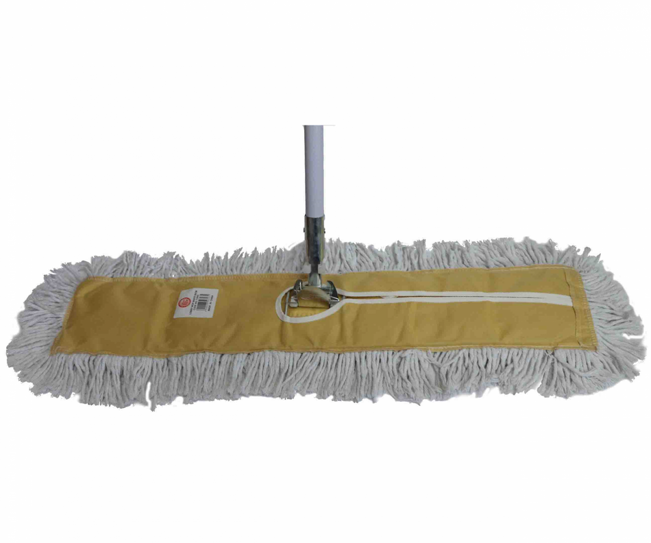 Moonlight Dust Control Mop 90cm White With Metal Stick 72004