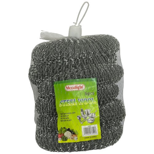 STEEL WOOL 10 PC PKT MEDIUM