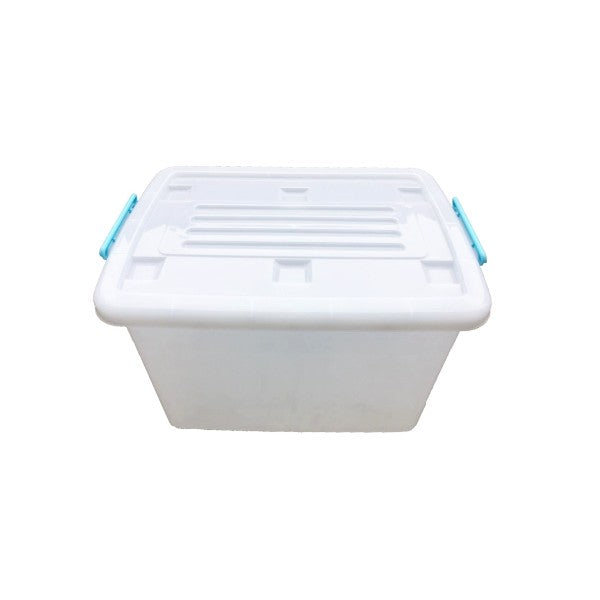 PLASTIC STORAGE BOX 75L MILKY (63.5X43.5X36.5CM) 35305M