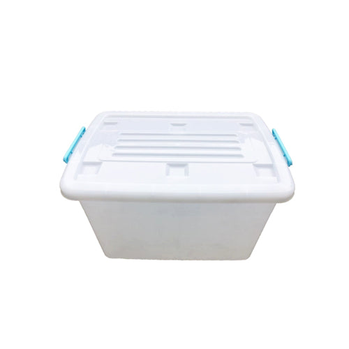 PLASTIC STORAGE BOX 90L MILKY (66.5X45X40CM) 35306M