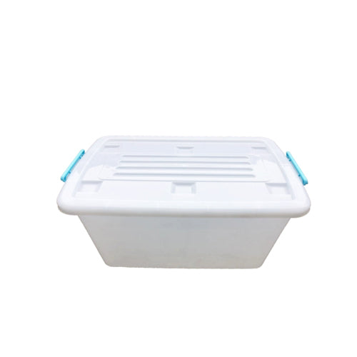 PLASTIC STORAGE BOX 120L MILKY (72X52X43.5CM) 35307M