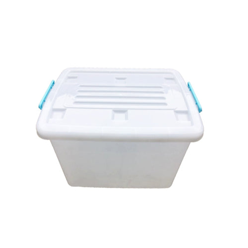 PLASTIC STORAGE BOX 150L  MILKY (78X57.5X48CM) 35308M