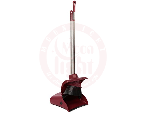 Lobby Dustpan Set With Cover &amp; Wheels  55135