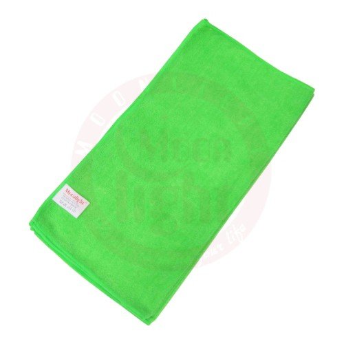 Microfiber Towel High Quality 45x45cm 12 Pcs Green 50590g