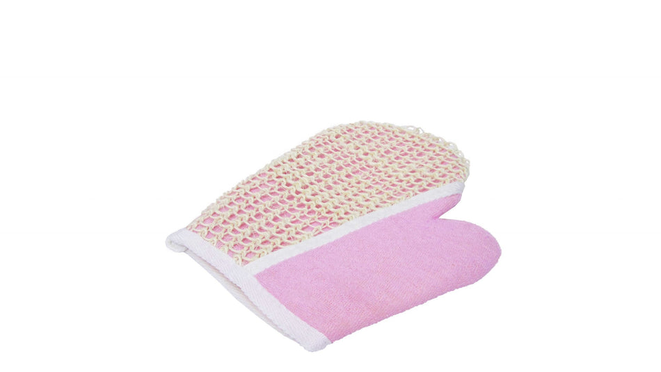 Bath Loofah Gloves With Thumb  50694a