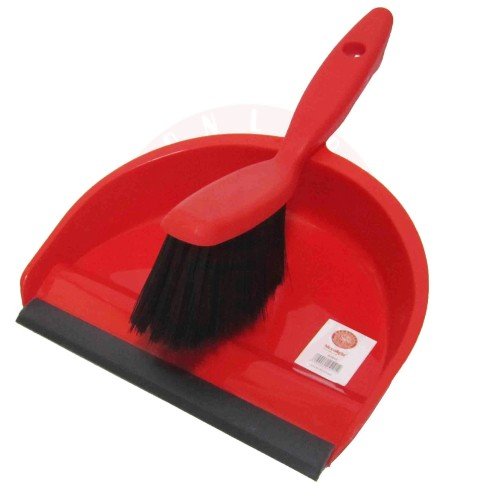 Dustpan Set With Rubber Strip 51012