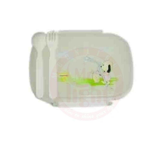 Lunch Box With Spoon And Fork  51310