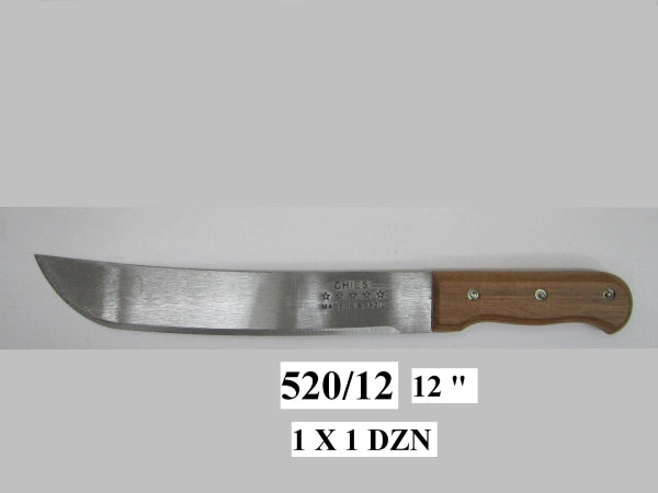 Martinazzo Machete Wooden Handle 12"  520/12