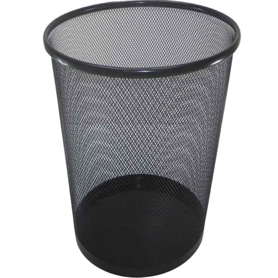 Office Dustbin With Black Metal Mesh 18 L  70756