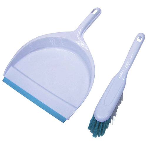 Dustpan Set With Rubber Strip  56058