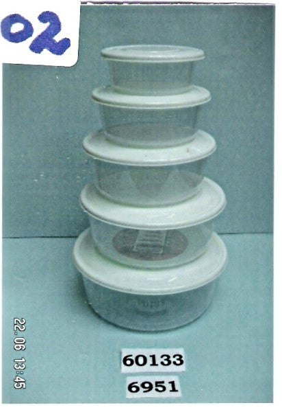 Storage Jar 5 Pc Set  60133