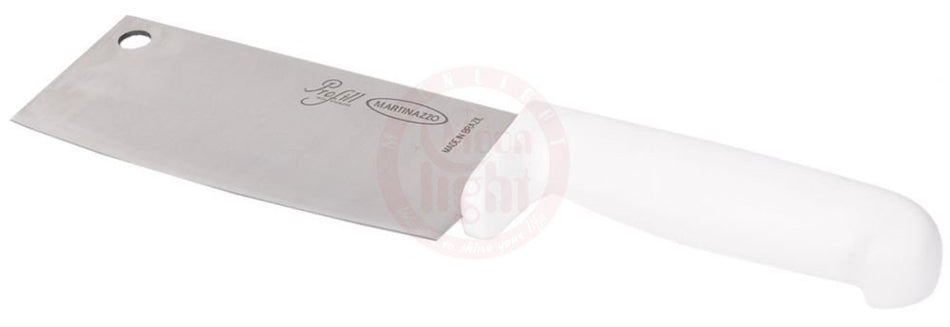 Martinazzo Cleaver White Handle 8"  70190