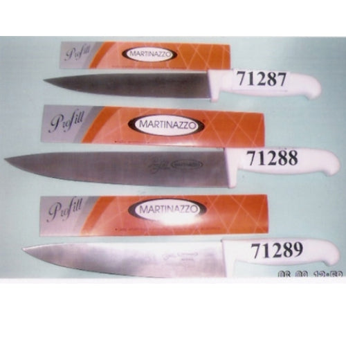 Martinazzo Meat Knife White Plastic Handle 9"  71289