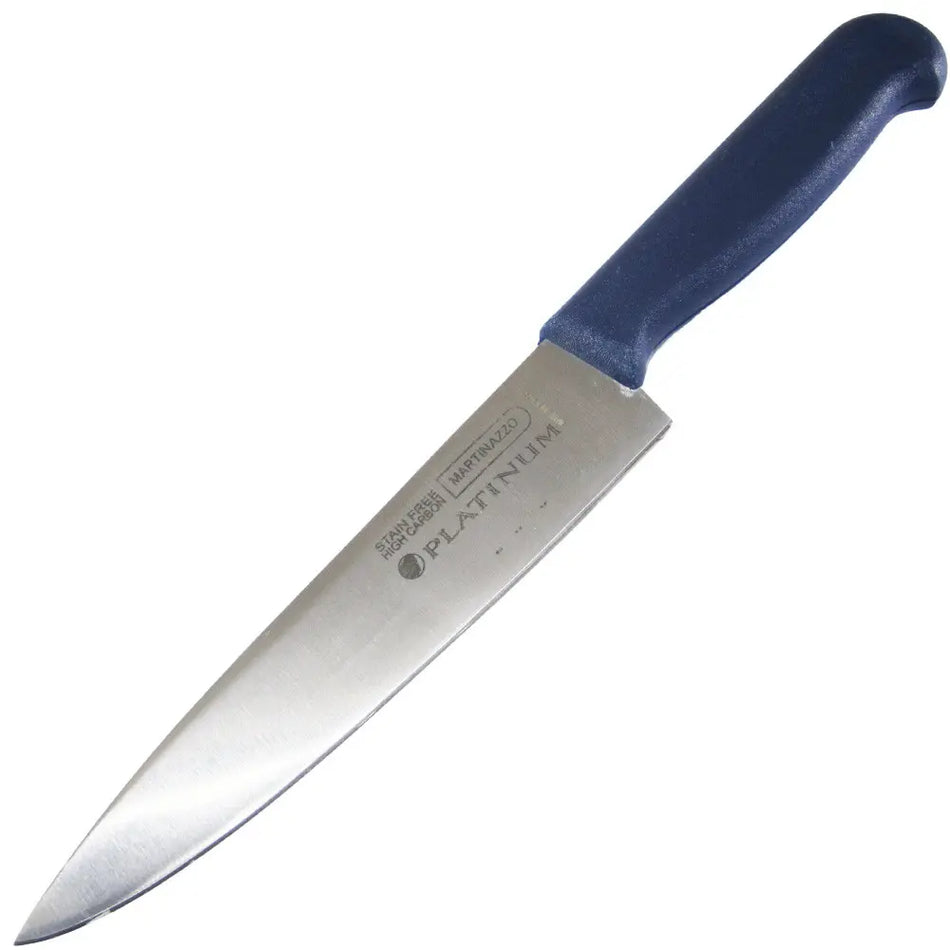 MARTINAZZO Premium Meat Knife With Plastic Handle, 6" Blue