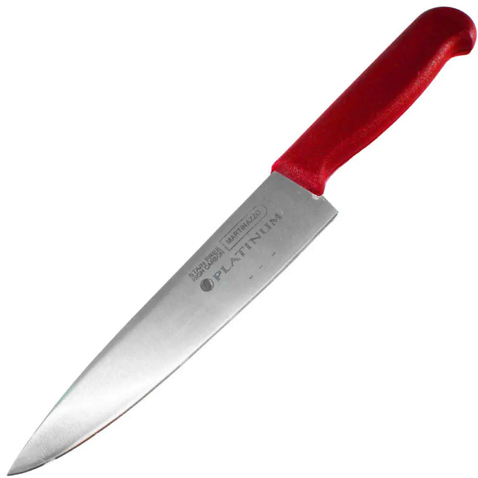 MARTINAZZO Premium Meat Knife With Plastic Handle, 6" Red