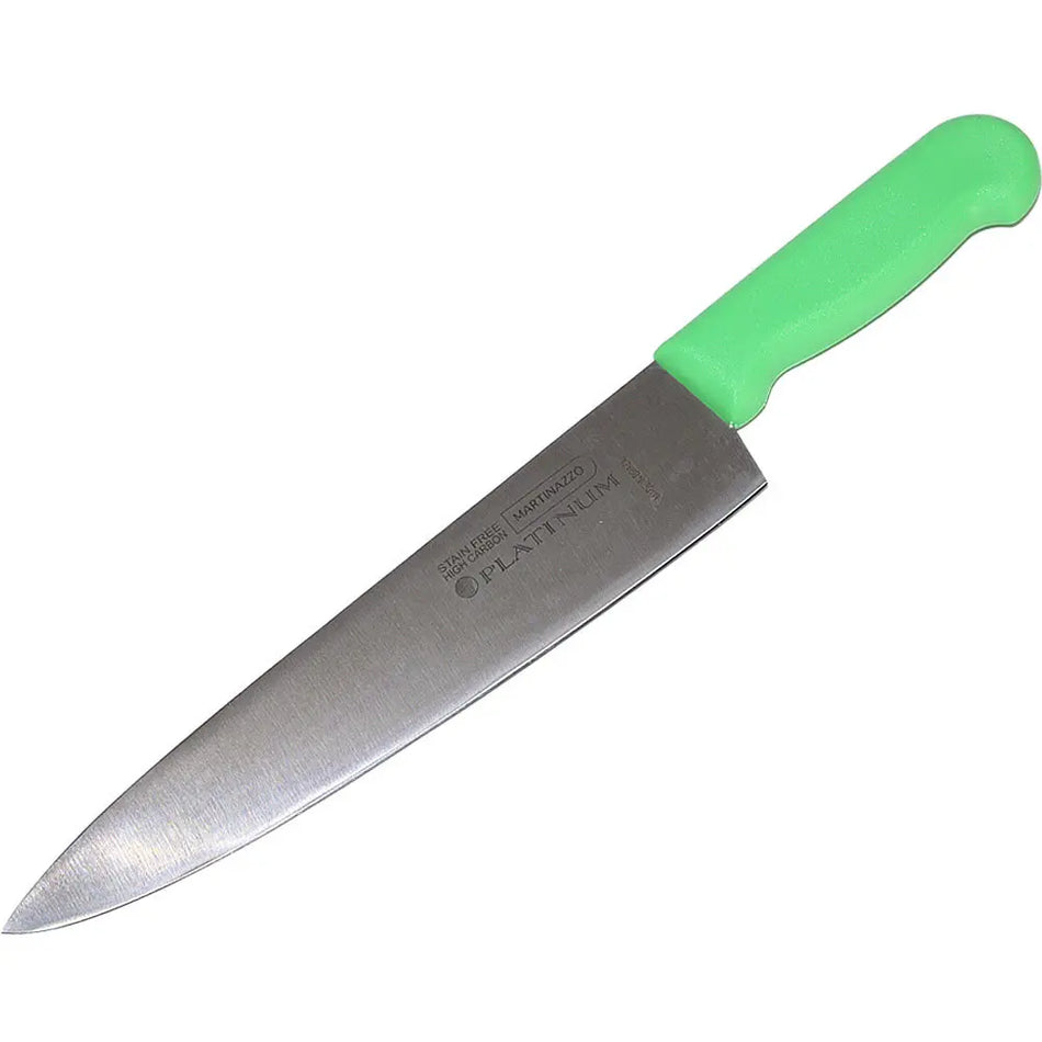 MARTINAZZO Premium Meat Knife With Plastic Handle, 10" Green