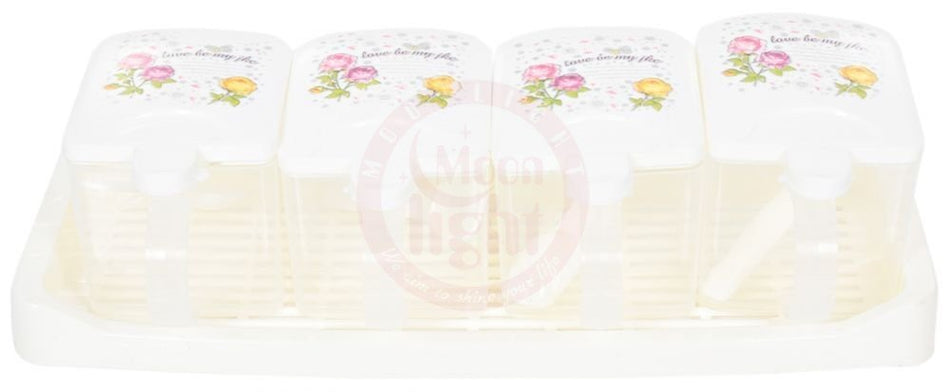 Spice Jar 4 Pcs Set  35915