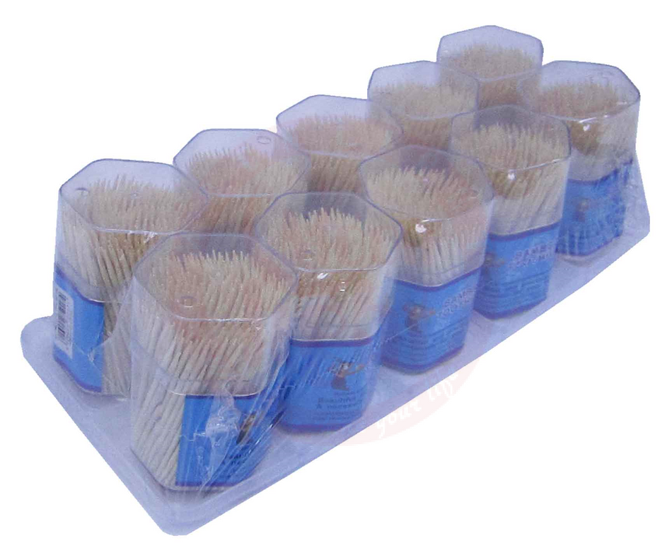 Toothpick 300 Pcs Hexagon Box  80975