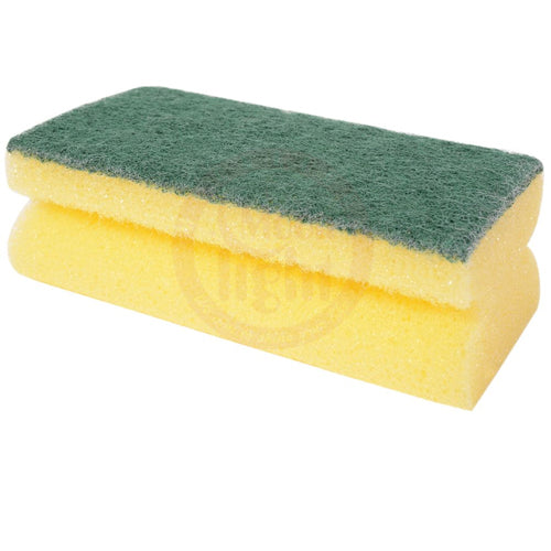 Cleaning Sponge With Scrubber 10 Pcs Z1  80929