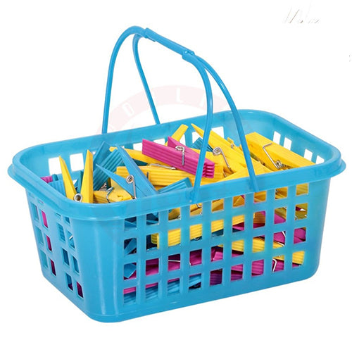 Cloth Clip Basket 72 Pcs  60759