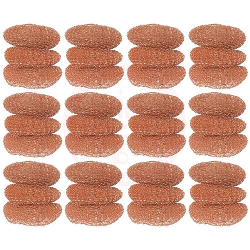 Copper Scrubber 36 Pcs (3 Pcs Set)  40414