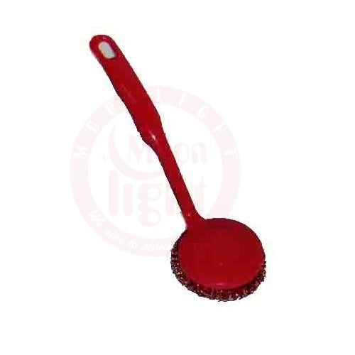 Copper Scrubber With Handle  50562