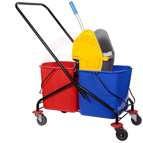 Moonlight Double Mop Bucket Trolley 60 Ltr 60678