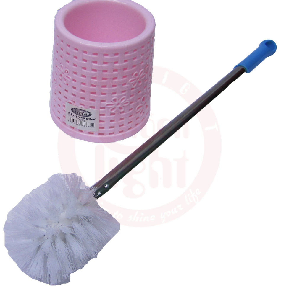 Toilet Brush With Cup Floral Design  58022