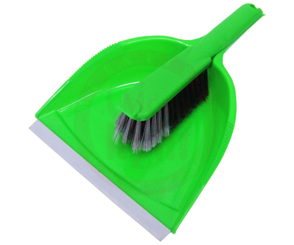 Dustpan Set With Rubber Strip  50654