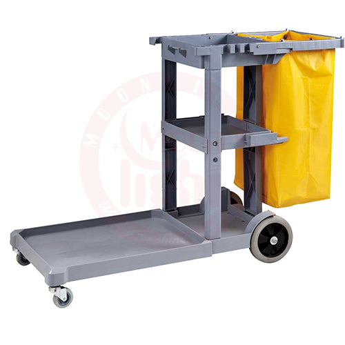 Moonlight Janitorial Trolley For Double Mop Bucket 50722