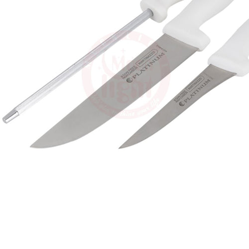 Martinazzo Plastic Handle Knife 3 Pcs Set  71203