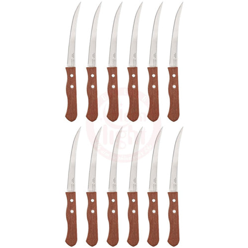 Martinazzo Tomato Knife Wooden Handle 5", 12 Pcs Card  32132