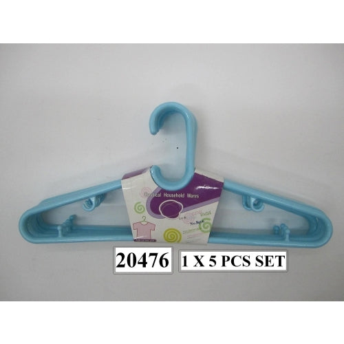 Plastic Clothes Hanger 5 Pcs Set  20476