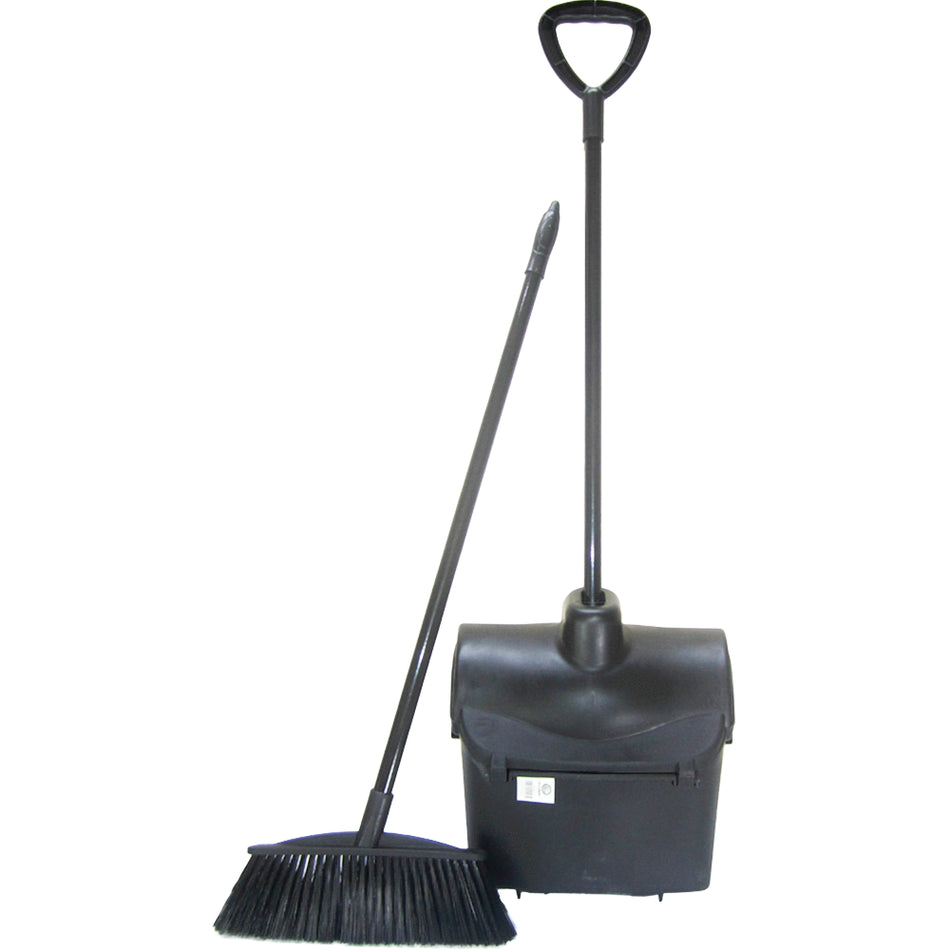 Lobby Dustpan Set With Cover & Wheels 55134