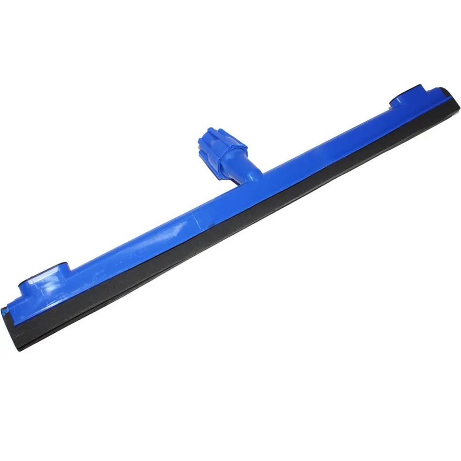 MoonLight Plastic Squeegee ,  55 cm Rubber Blade ,Floor Cloth Holder Clips, 120cm Wooden Handle