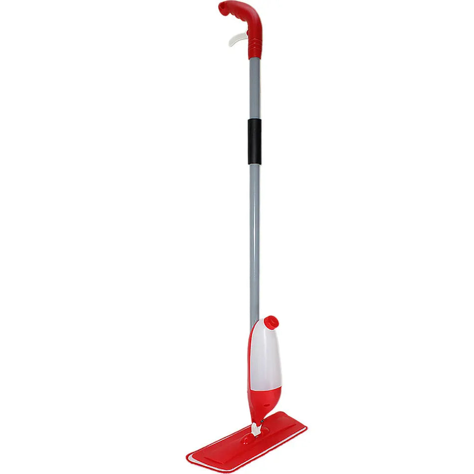 Flat Mop With Spray Red  14030