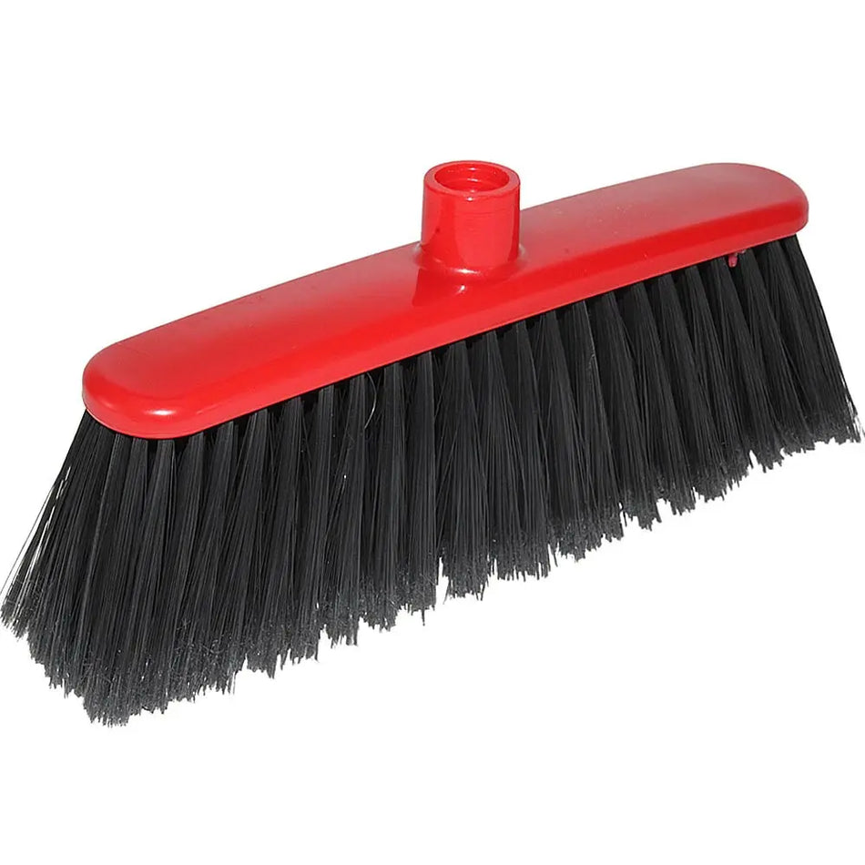 Broom Soft Italy Brava Black With Wooden Stick  10271