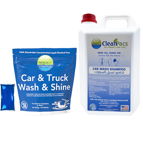 Car wash Shampoo 5L, Made in USA, Aqua Chempacs