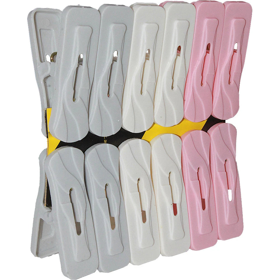 Cloth Clip Pack of 12 Pcs heavy Duty Laundry Clips
