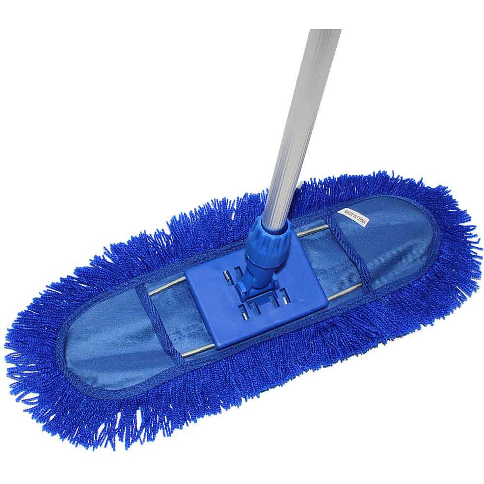 Dust Control Mop 40 Cm Blue With Metal Stick 57200