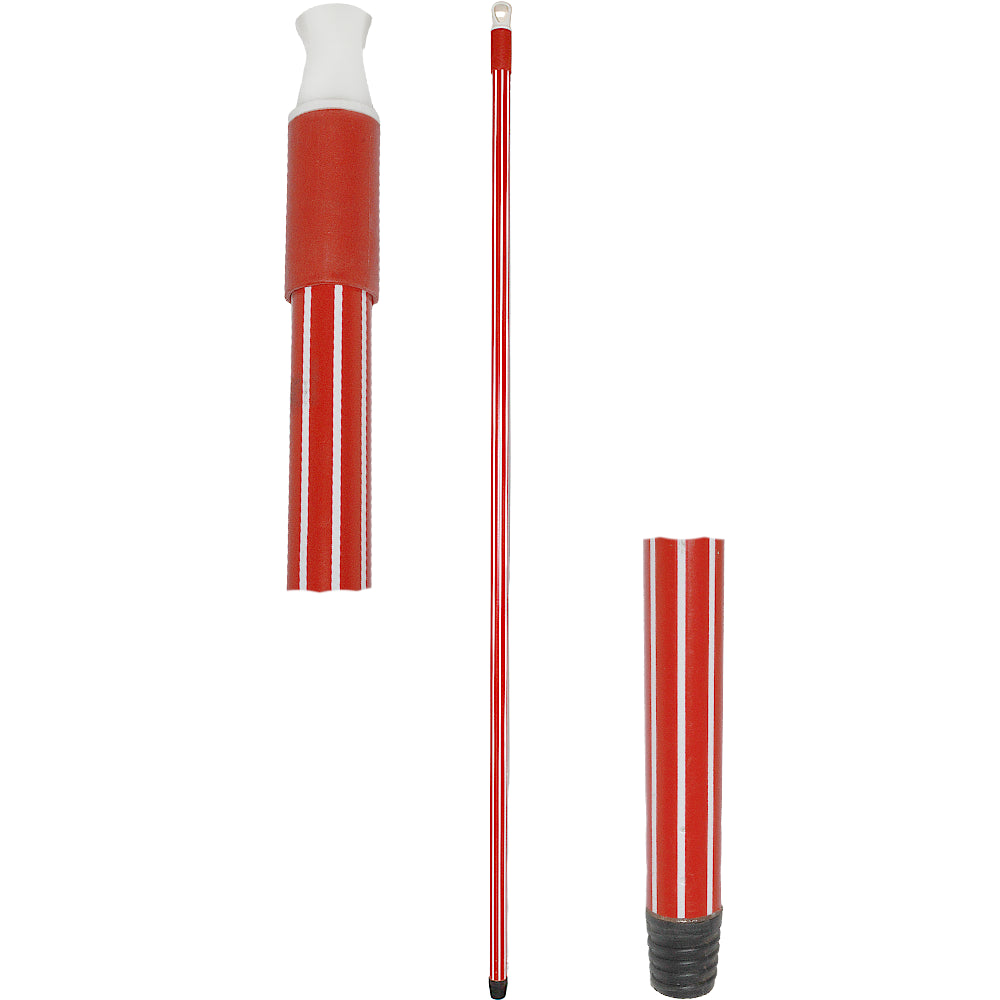 Pvc Coated Metal Stick 120 Cm With Italian Thread, Red & White Col ...