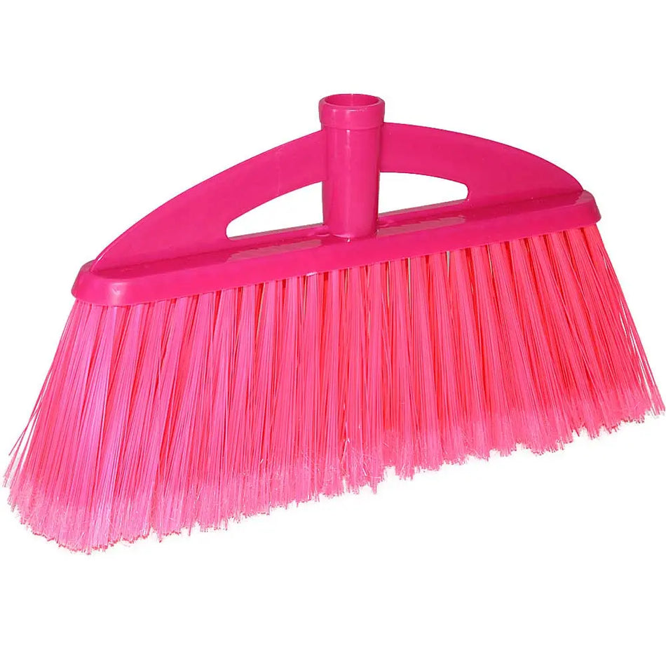 Broom Soft V Shape With Wooden Stick  10406